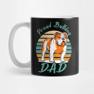 Bulldog Dad Funny Dog Lover Gift Mug